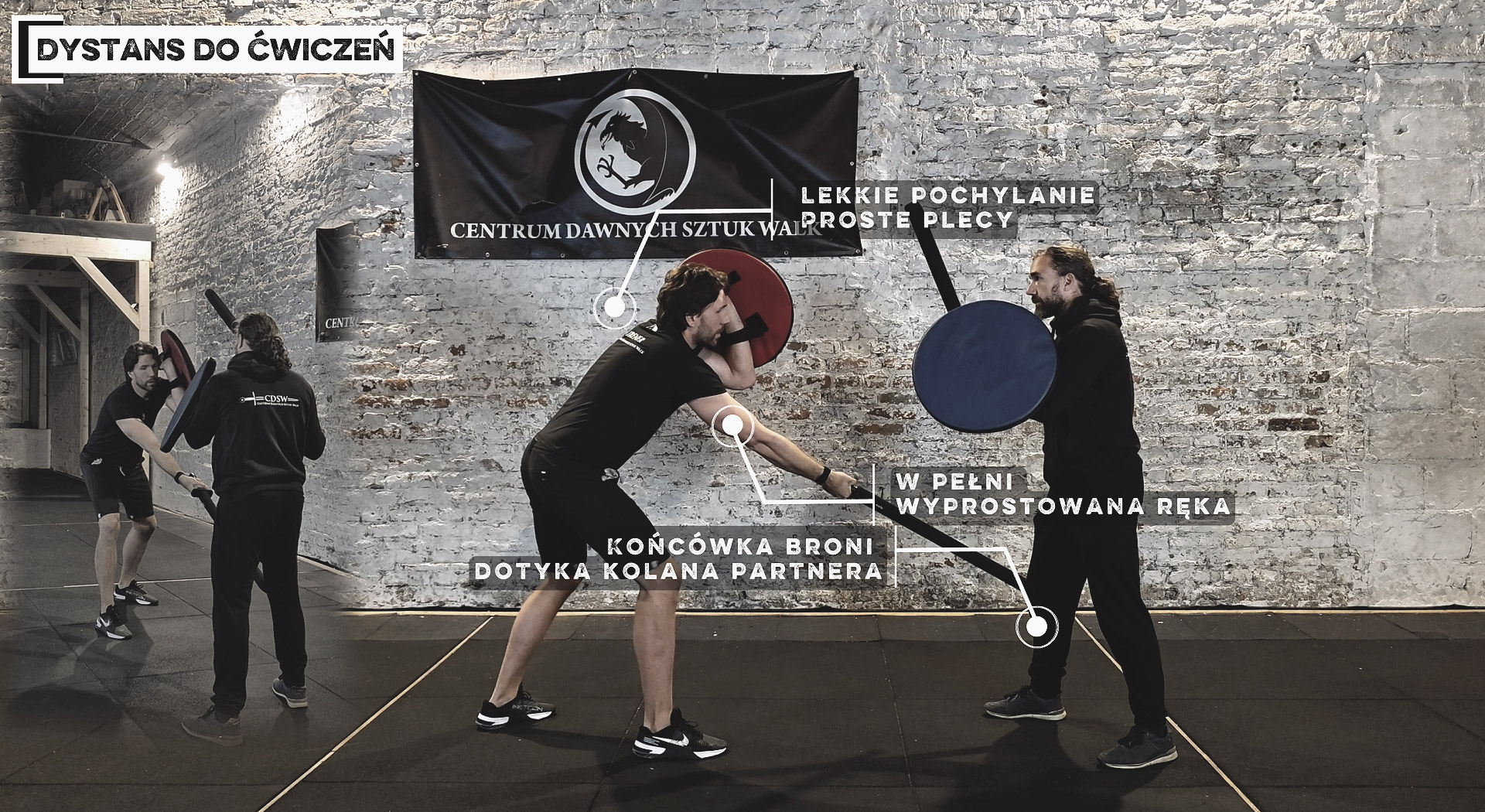 Trening rycerski online: praca dystansem z przeciwnikiem
